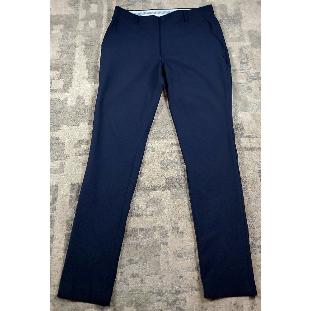 FootJoy Men's Navy Blue Performance‎ Relaxed Fit Golf Pants Sz 34x34 - See Desc